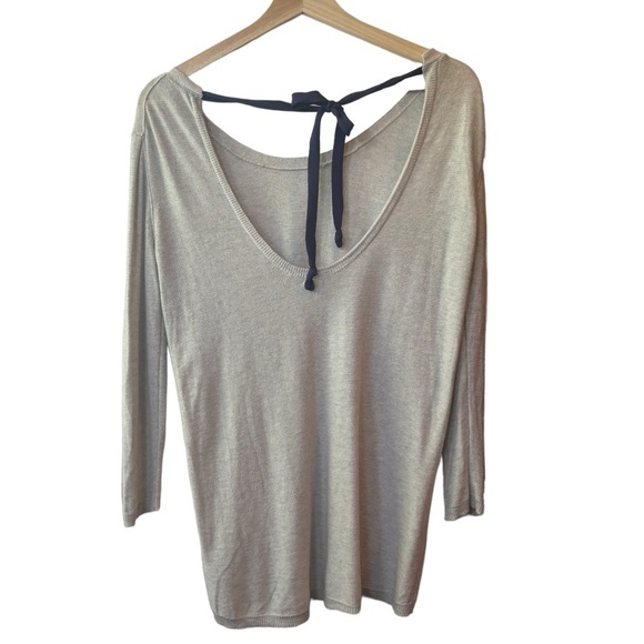 Babaton Aritzia Bailey Silk Casmere Knit long sleeved top XS - Picture 4 of 5